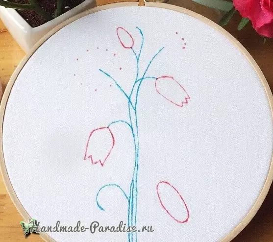 Volumetric embroidery 