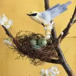 Пташине гніздо своїми руками - красива виріб з підручних матеріалів