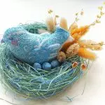 Bird's Nest Urob si sám - krásny remesiel