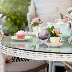 How to cover the table to tea: Proper setting and festive design | +64 photo