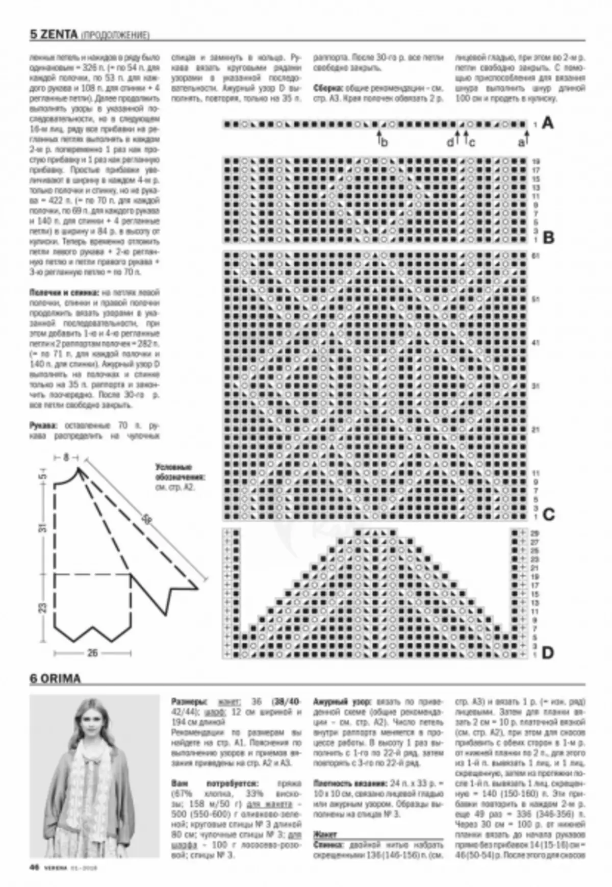 Magazine Verena 1 - 2019. Πλεκτομηχανές από Burda