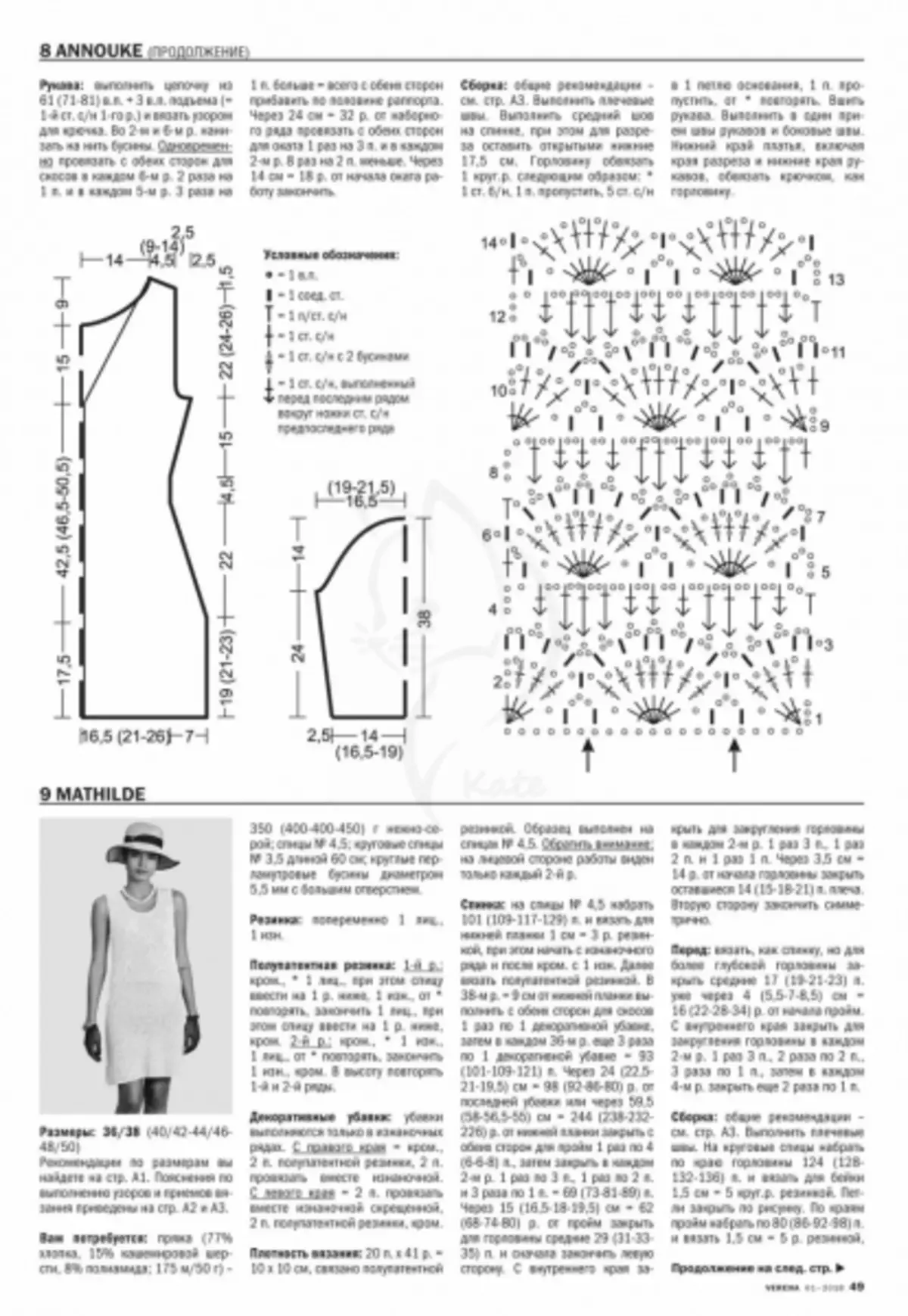 Majalah Verena 1 - 2019. Mengait dari Burda