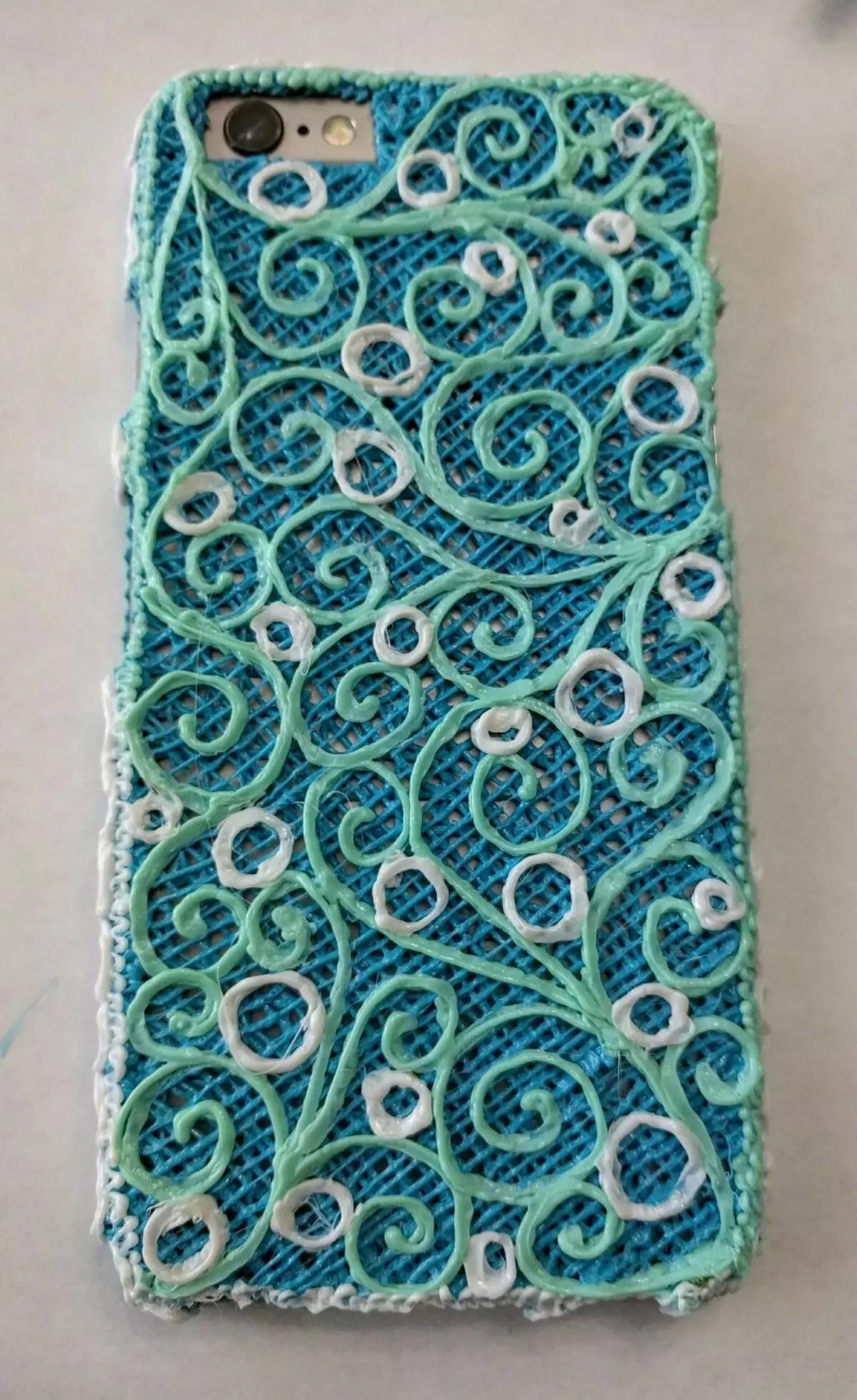 Kushongedza 3D Kubata: Turquoise Patterns