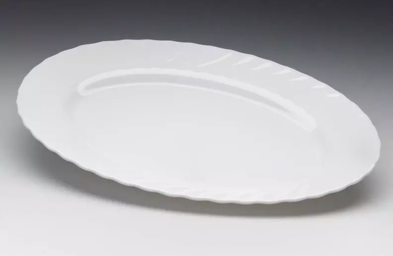 Dish oval
