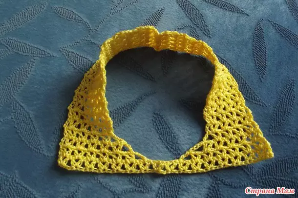 Knitted sleeve lantern crochet - Master kirasi nefoto