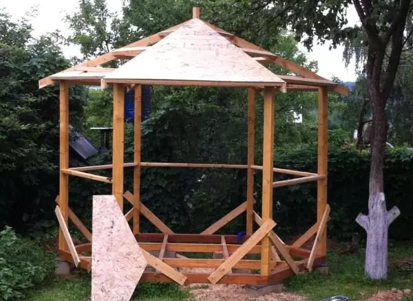 Hex Gazebos беру үшін - 6 сатыға арналған опциялар мен құрылысқа шолу