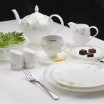 De belangrijkste regels voor het bedienen van de tabel: selectie en locatie van gerechten, apparaten, servetten