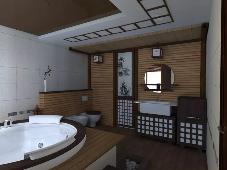 Banyo interior pinagsama sa toilet: kung paano gawin maganda at praktikal sa maliit na espasyo (38 mga larawan)