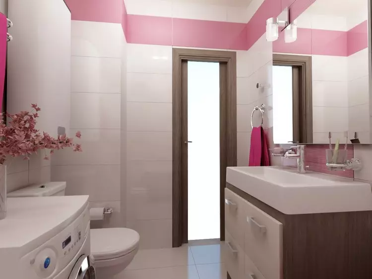 Внатрешен бања во комбинација со тоалет: Како да се направи убаво и практично на мал простор (38 фотографии)