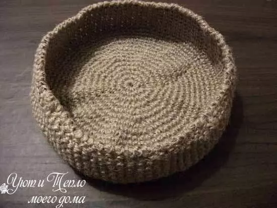Crocheted Jute Twine сагс