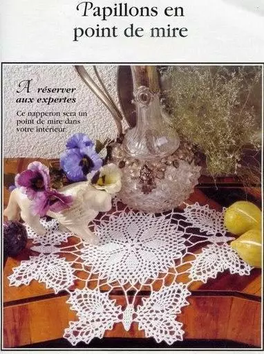 Crochet Butterfly - 100 esquemas e descrições