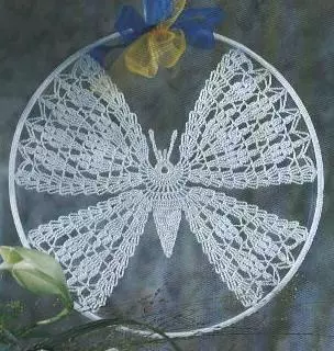 Crochet butterfly - 100 Zvirongwa uye tsananguro