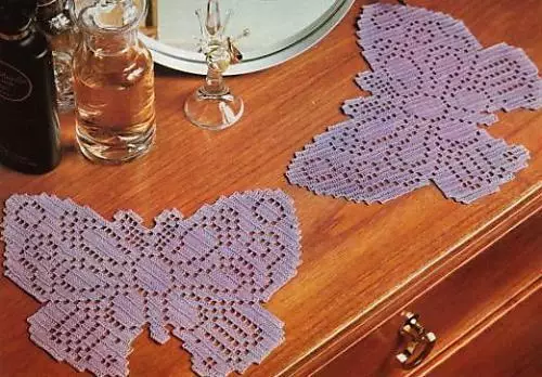 Crochet butterfly - 100 nga mga laraw ug mga paghulagway