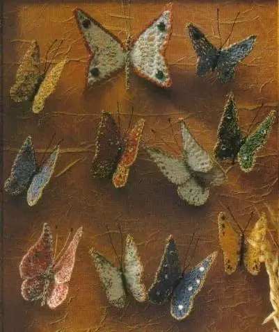 Crochet Butterfly - 100 skemoj kaj priskriboj