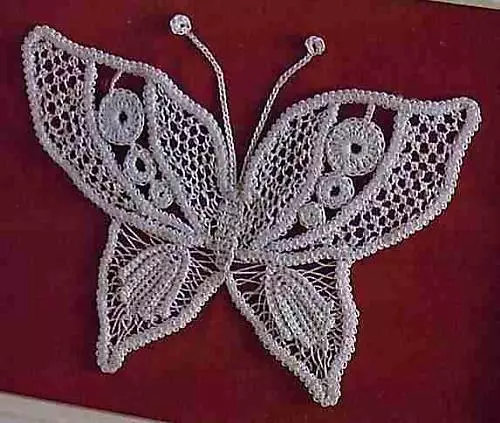 Crochet Butterfly - 100 skemoj kaj priskriboj