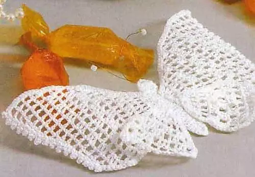 Crochet প্রজাপতি - 100 স্কিম এবং বিবরণ
