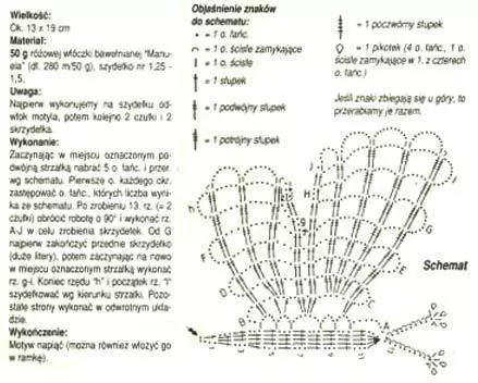 Nėrimo drugelis - 100 schemų ir aprašymų