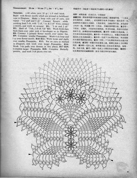 Crochet Butterfly - 100 Shirye-shirye da kwatancen