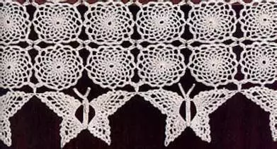 crochet လိပ်ပြာ - 100 အစီအစဉ်များနှင့်ဖော်ပြချက်
