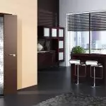 Wenge color doors in the interior of modern apartments: features and tips on choosing | +48 photo