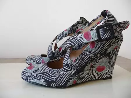 Decoupage schoenen met hun eigen handen