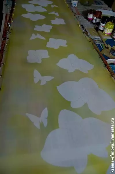 Silk Painting: Master kirasi yekutora, mifananidzo uye tekinoroji