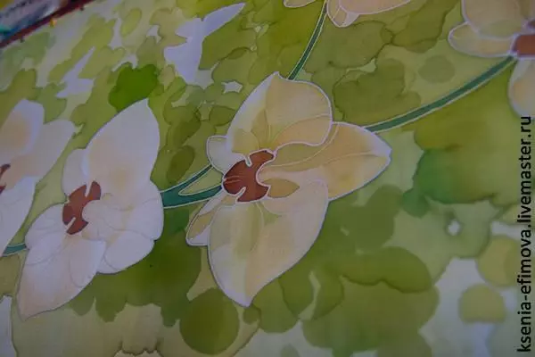 Silk Painting: Master Class for Beginners, Pictures and Technology