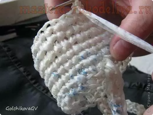 Crochet kubatangiye kuri Twine: Gahunda n'amafoto