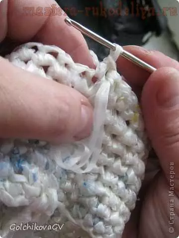 Crochet kubatangiye kuri Twine: Gahunda n'amafoto