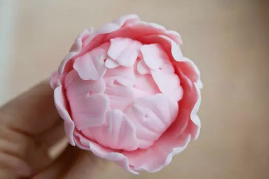 Blomster laget av mastikk med egne hender Stepgovayovo for bryllupskaker med video