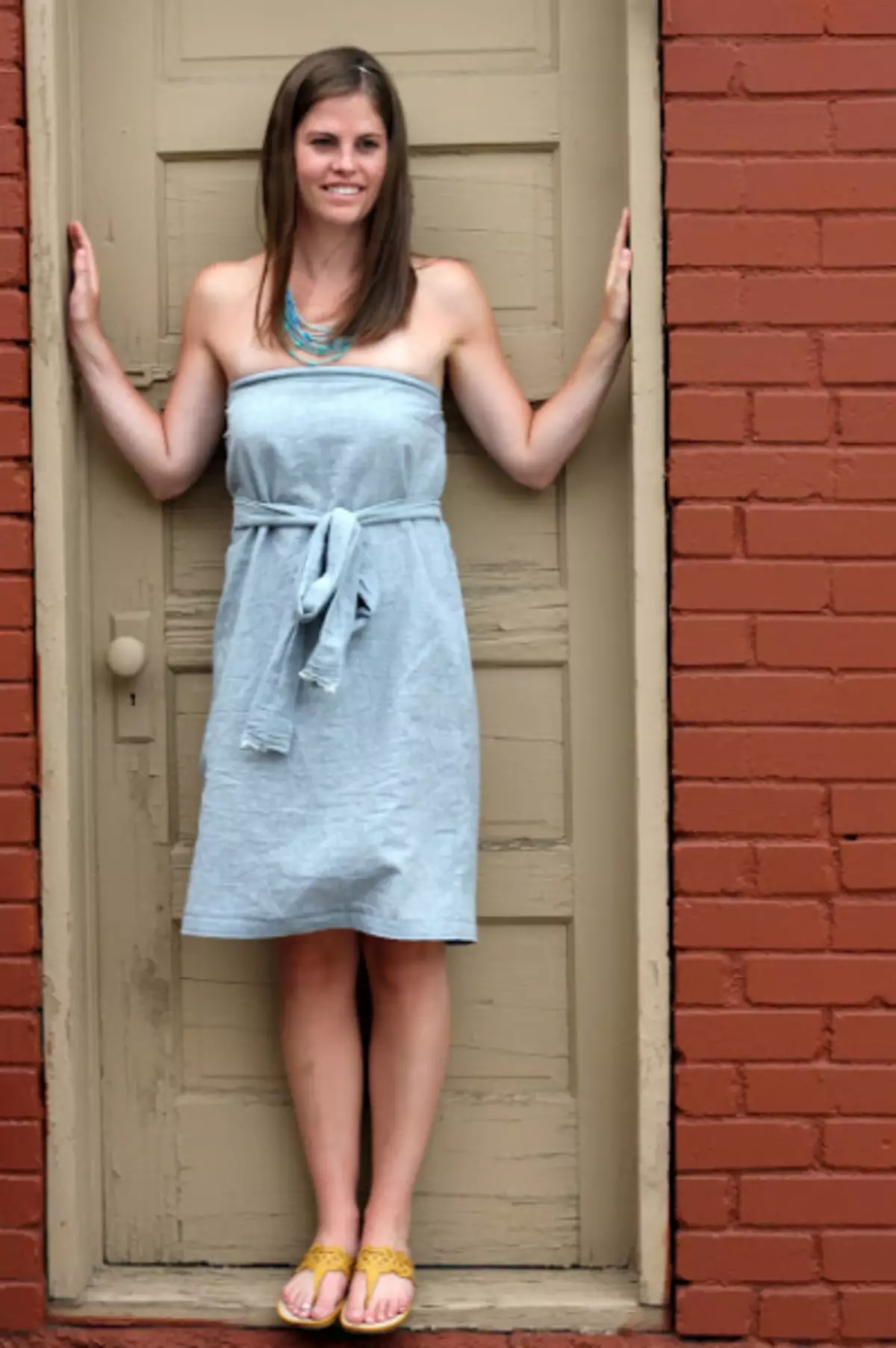 How to Sew Sewis Dress Strapless | Çîna master