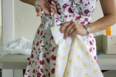 如何縫製一個簡單的裙子 - 大師課程