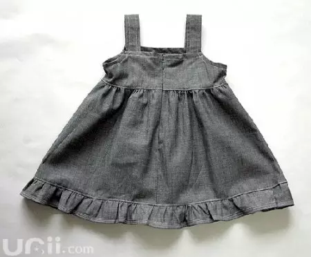 Como coser un vestido elegante para nenos: Patrón e clase maxistral sobre cortar e coser