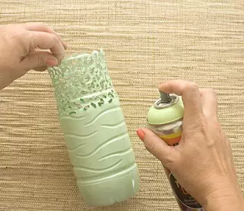 Vaze cu propriile mâini din material natural: cum să faci un decor de la bancă