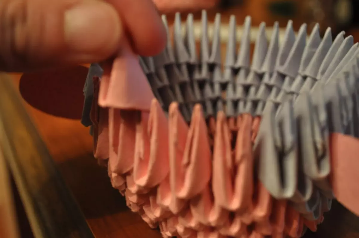 მოდულური origami: ღორის