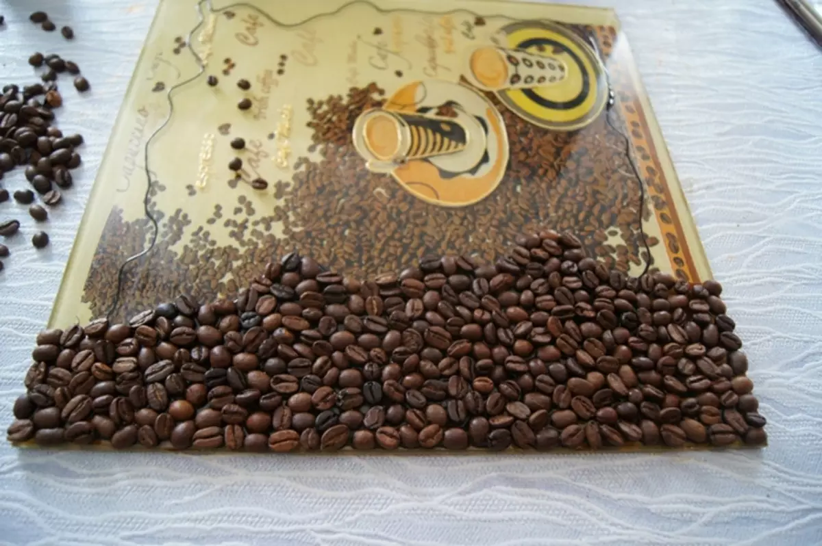 Master class on crafts from coffee beans do it yourself with photos and videos