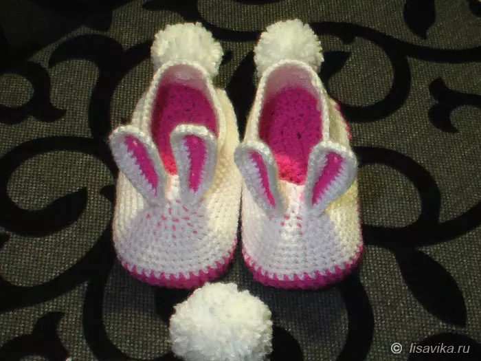 Crochet Slipers: Schemes болон тайлбар бүхий мастер анги