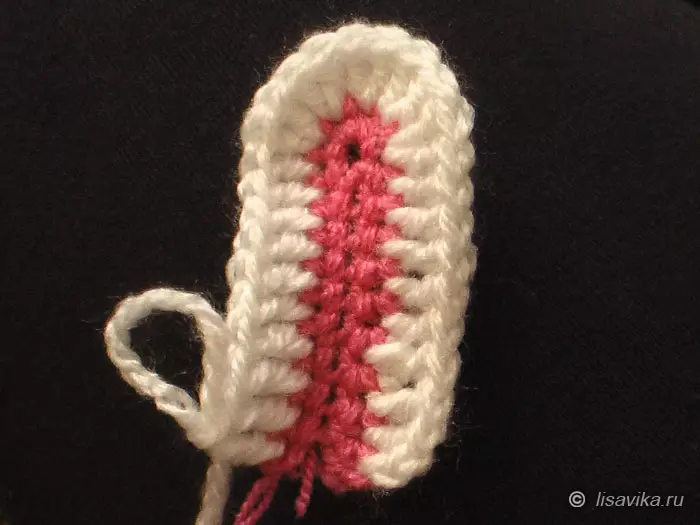 Crochet tofflor: Master Class med system och beskrivning