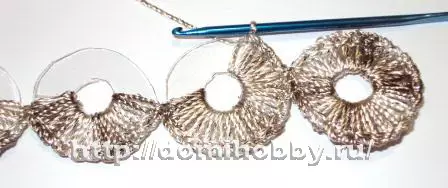 Crochet gerrikoa: argazki eta bideo batekin soineko baten osagarriaren eskema eta deskribapena