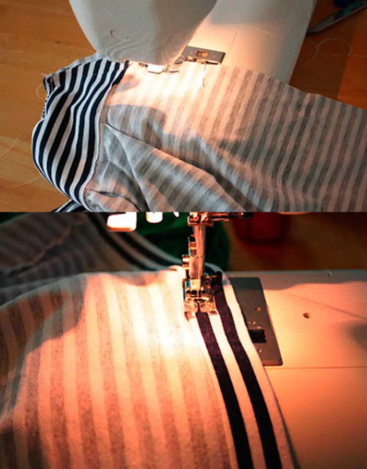 Како шивати летњу пругасту сукњу