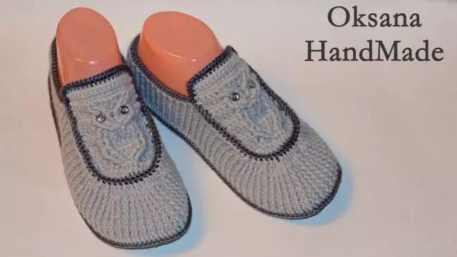 Crochet-pantofloj: Videaj lecionoj por komencantoj kun skemoj