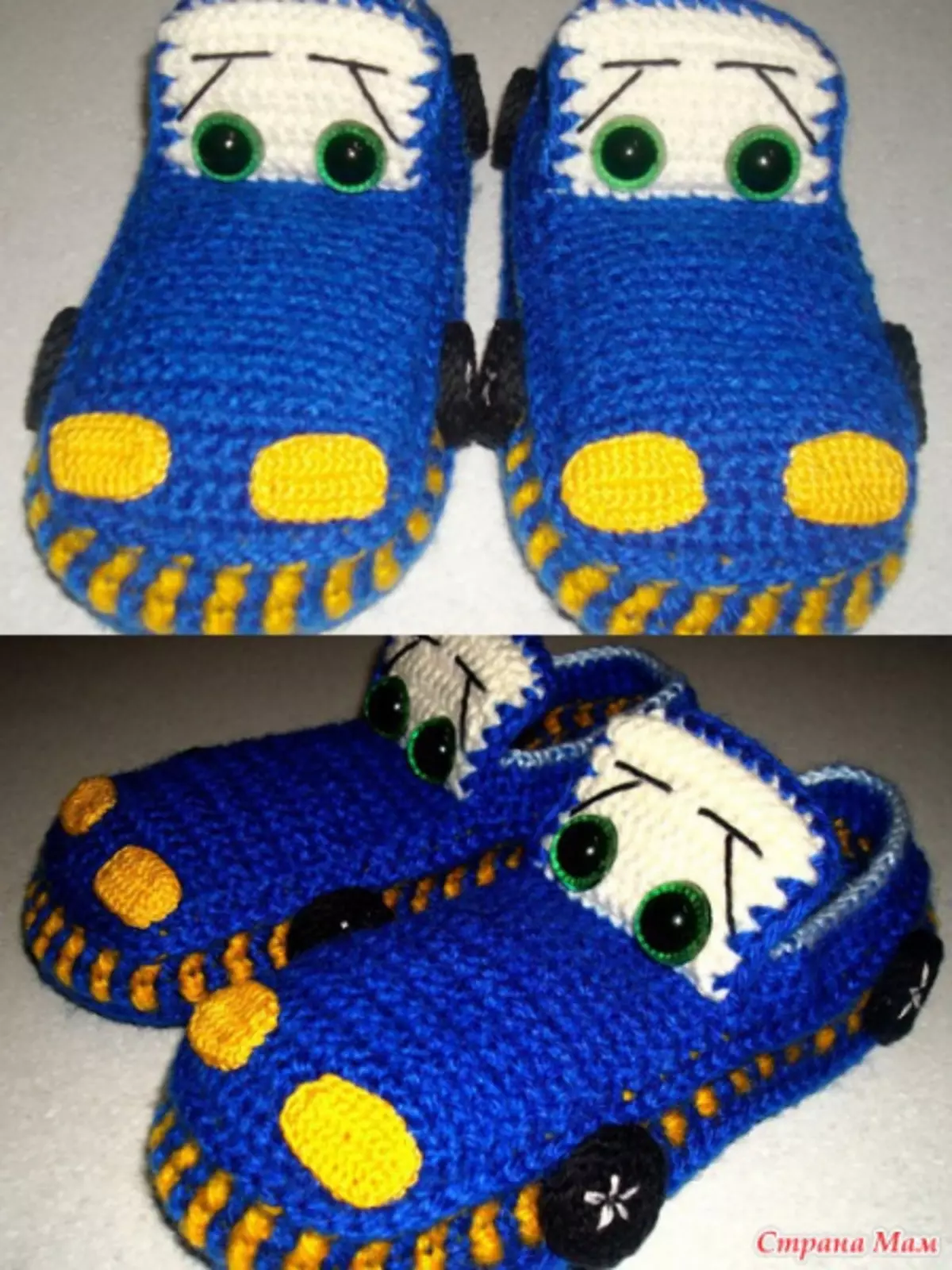 Slippers Crochet: Дарси видео барои шурӯъкунандагон бо нақша