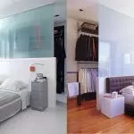 קסם של ארון בגדים בחדר השינה: רעיונות מעניינים לתנאים שונים +84 תמונה
