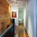 Осветлување во коридорот: Стилски решенија за големи и мали апартмани (+62 фотографии)