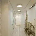 Apšvietimas koridoriuje: stilingi didelių ir mažų apartamentų tirpalai (+62 nuotraukos)