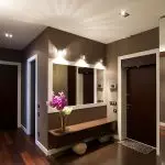 Belysning i korridoren: Stilige løsninger for store og små leiligheter (+62 bilder)