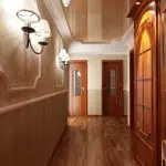 Lumigado en la koridoro: Elegantaj solvoj por grandaj kaj malgrandaj apartamentoj (+62 fotoj)