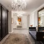 Razsvetljava v koridorju: Elegantne rešitve za velike in majhne apartmaje (+62 fotografije)