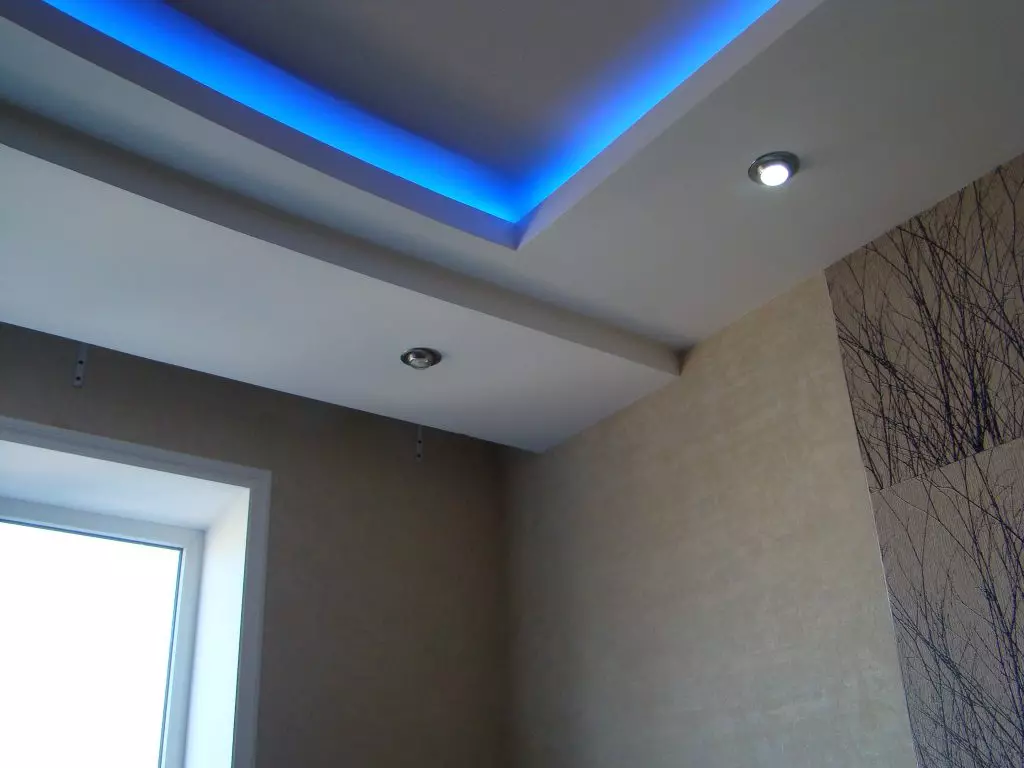 Led backlight ceiling pir-tier