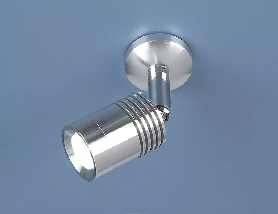 Swivel Point Lamp in Stretch Plafond